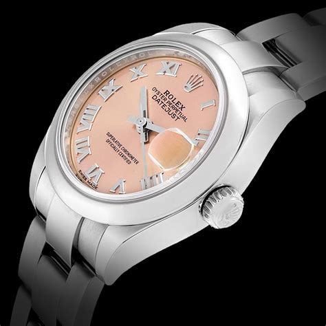 Rolex Datejust con quadrante rosa :: della Rocca Gioielli